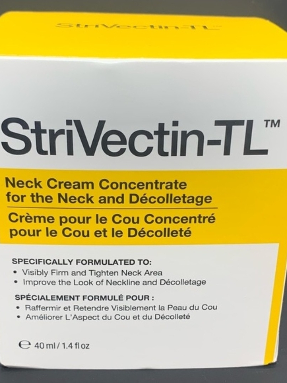 StriVectin-TL Neck Cream Concentrate NIB Anti-Aging & Firming.